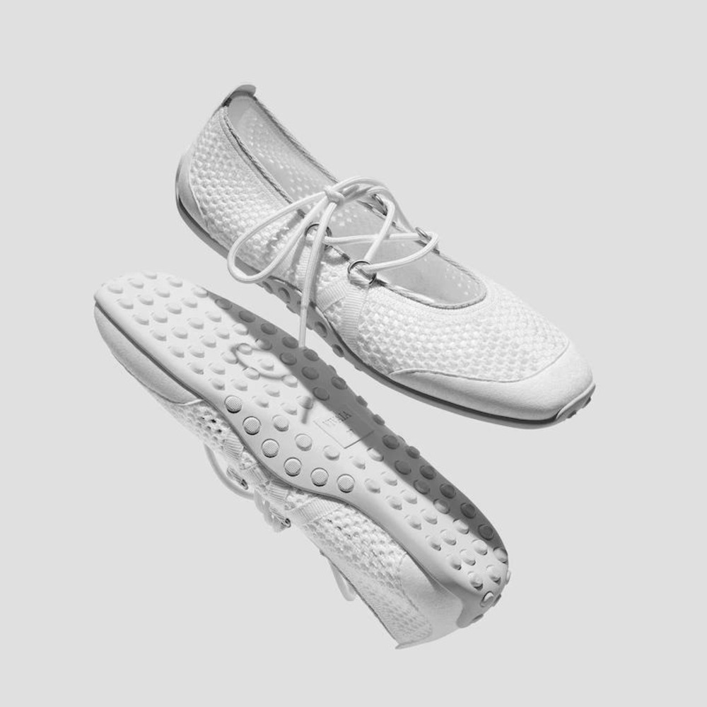 VIVAIA Cecily Square Toe Mesh Mary Jane Flats Breathable 40.5 US 9-9.5 NEW